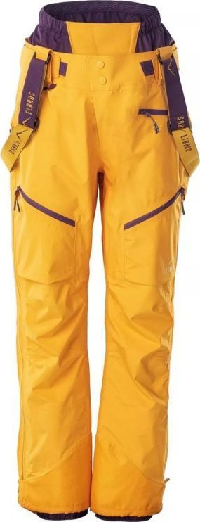 Pantallona skish Elbrus Svean W 92800439262, për femra, të verdha
