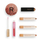 Set Revolution Glowy Glam kMK1768 3 Hije për sy + Shkëlqyes për fytyrë + Vaj për buzë + Pasqyrë
