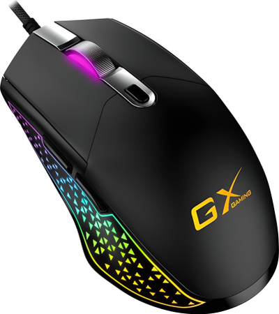 Maus gaming Genius Scorpion M705, RGB, deri 3200 DPI, i zi