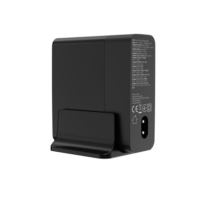 Karikues Gembird GaN 5-portësh, 3x USB-C + 2x USB-A, 140W, i zi