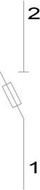 Mbajtës sigurimi cilindrik Siemens 3NW7013, 1P, 10x38mm 32A, gri
