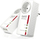 Адаптер powerline AVM FRITZ 1220E Set, 1200 Mbit/s, 2x LAN, бел