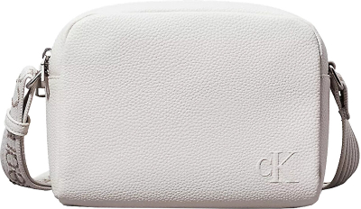 Çantë krahu për femra Calvin Klein, e bardhë