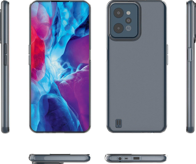 Këllëf telefoni TPU për Realme C31, xhel, i tejdukshëm