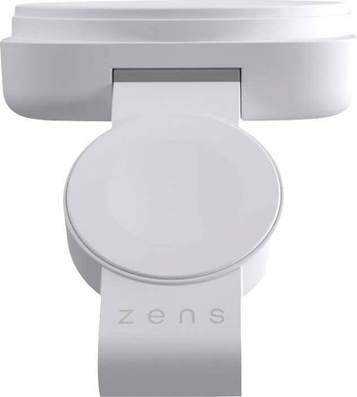 Патувачки полнач Zens ZEDC24W/00, MagSafe 2 во 1, за iPhone и Apple Watch, бел