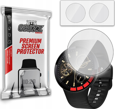 Mbrojtës ekrani GrizzGlass Hybrid Glass për Grizz Smartwatch E3, transparent