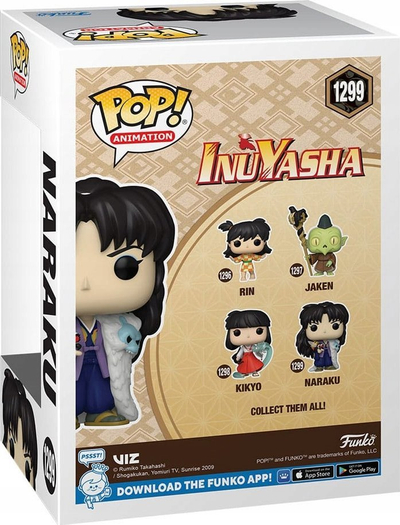 Figurë koleksionuese Funko POP Inuyasha Naraku, vinil, shumëngjyrëshe