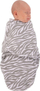 Mbështjellëse për bebe Bo Jungle B Wrap Small White Tiger, 3.2 – 6.4 kg, pambuk, gri me të bardhë