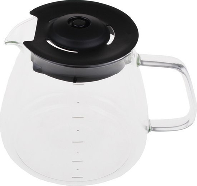 Ibrik qelqi Melitta AromaFresh II, 1.25L, për makinë kafeje, transparent
