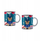 Сет шолји за кафе Bialetti Coffee Mug, 330 ml, 2 парчиња, повеќебоен