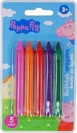 Kredha për banjo Astra Peppa Pig, 5 ngjyra, për kalamaj