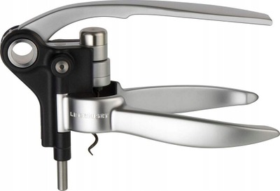 Hapës vere me levë Le Creuset Screwpull LM250, spirale inoksi, argjendtë e zezë