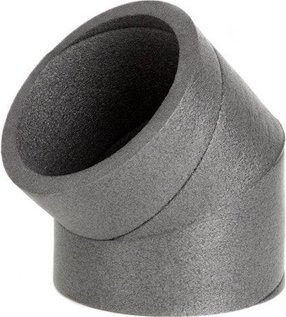 Трупец цевки за вентилација Ubbink AERFOAM EPE 125, 45°, 125 mm