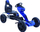 Go-kart me pedale Sourcing 1502, për fëmijë, shasi me 4 rrota, blu