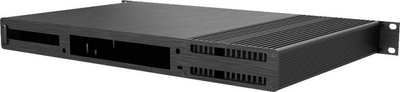Kuti kompjuterike Akasa Galileo TU3 Plus, Thin Mini ITX, ftohje pasive, alumini, e zezë