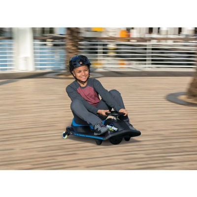 Електричен карт за деца Razor Crazy Cart Lithium, до 13 km/h, мотор Power Core, црно-син