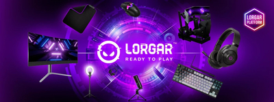 Kufje gaming Lorgar Noah 702, pa tela, me mikrofon, të zeza