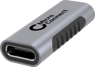Adapter USB C Microconnect USB3.2CFFA, USB C femër me femër, i zi