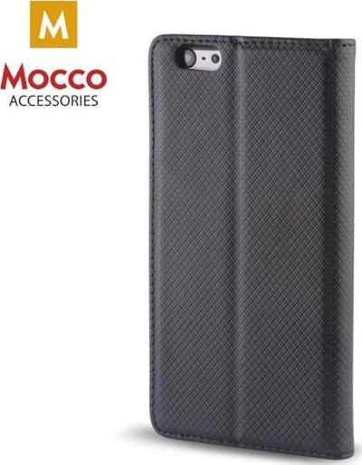 Mbulesë libri Mocco Smart Magnet për Huawei Y9 2018, me magnet, e zezë