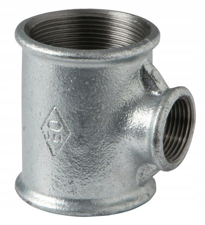 Редукционо тройник за цевки Prandelli OC, 32/20 mm, црвен