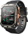 Smartwatch Rubicon RNCF27, Bluetooth Call, i papërfillsëm nga spërkatjet, i zi me portokalli