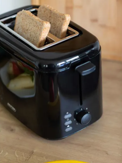 Toaster MPM MTO-07, 7 nivele pjekjeje, funksion shkrirje, i zi