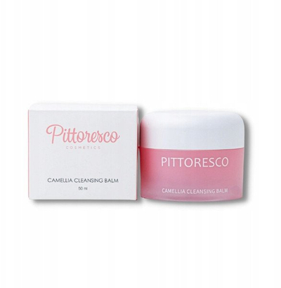 Balsam pastrimi për fytyrë Pittoresco Cleansing Balm me kamelie, 95ml
