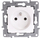 Prizë Legrand Single Socket Niole 2P + Z (764540), e bardhë