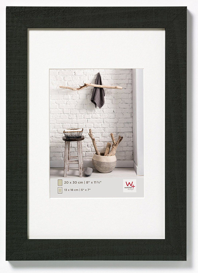 Kornizë fotografie Walther Home HO130B, 21x29.7 cm, dru, e zezë