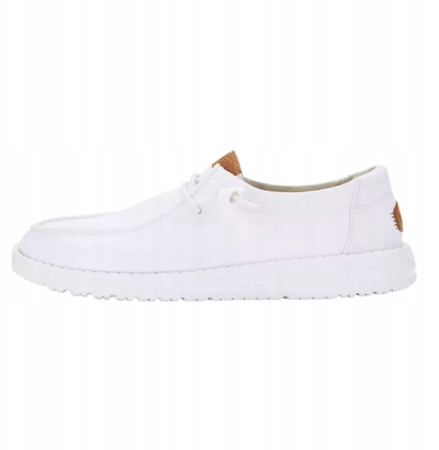 Atlete Heydude Wendy Stretch për femra, slip on, të bardha