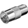Adapter RF Wentronic Goobay WE 1173, IEC 169-2 femër në F femër, metalik argjendtë