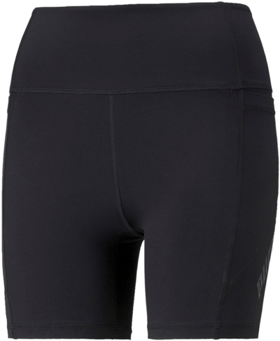 Shorce trajnimi për femra Puma EVERSCULPT Logo, kompresion, bel i lartë, të zeza