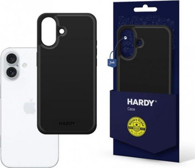 Kejs telefoni 3mk Hardy Silky Leather MagCase, për iPhone 16, MagSafe, ngjyrë lëkure