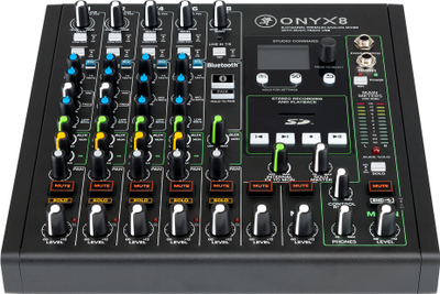 Mikser analog Mackie Onyx8, 8 kanale, USB, i zi