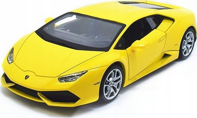 Makinë lodër Rastar Lamborghini Huracan LP610-4, 1:24, me telekomandë, portokalli