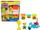 Set loje Play-Doh Town Hasbro, figurë me motorçikletë, 3 kuti plastelinë, shumëngjyrësh
