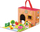 Lodër fermë Bino Farm In A Suitcase, set figurina, 28 x 24 x 11 cm, shumëngjyrëshe