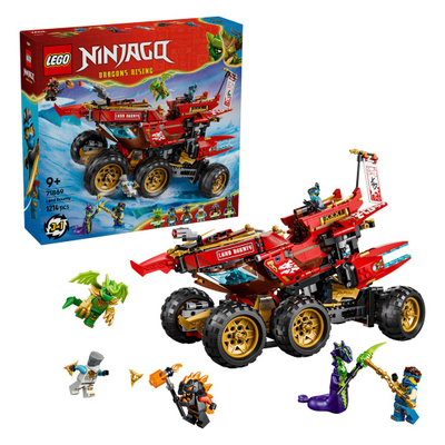 Set lodrash LEGO Ninjago Land Bounty 71869, 1214 copa, 9+, shumëngjyrësh