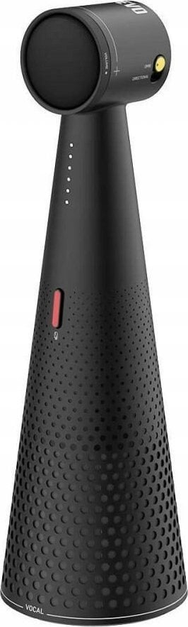 Speakerfon IPEVO Totem Vocal, mikrofon që kap zërin nga të gjitha anët, ulje zhurme me AI, i zi