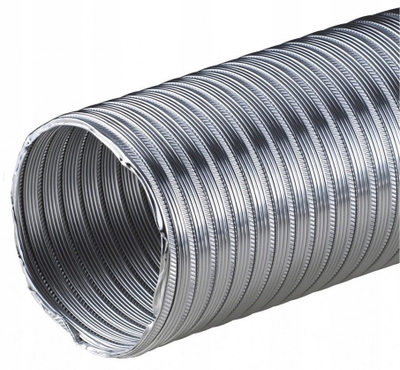 Gyp fleksibël ventilimi Awenta Aluminum Duct AF125, 125mm, 3m, argjendtë