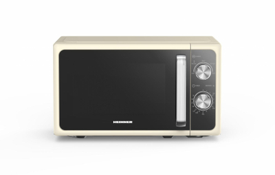 Furrë me mikrovalë Heinner HMW-MD20MRCR, 20L, 800W, krem