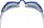 Syze noti Speedo Vanquisher 3.0, anti mjegull, blu