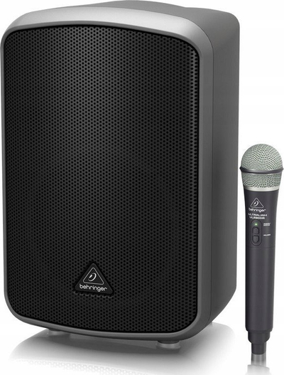 Kuti zëri portabël Behringer Europort MPA200BT, 200W, Bluetooth, e zezë