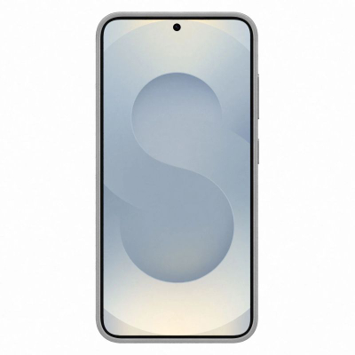 Mbulesë telefoni Samsung Kindsuit për Galaxy S25, lëkurë sintetike, gri