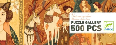 Puzzle Djeco Unicorn Garden, 500 copa, Gallery, shumëngjyrëshe