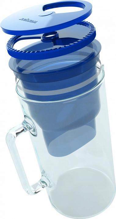 Krupa filtrues Wessper Aquamax Crystalline, 2.5L, xham, blu navy