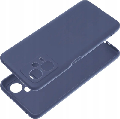 Kapak telefoni Matt Case për Xiaomi Redmi Note 12 5G, gomë TPU e butë, sipërfaqe mat, blu