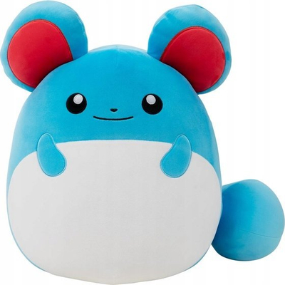 Lodër pellushi Squishmallows Pokemon Marill, 14", shumëngjyrëshe