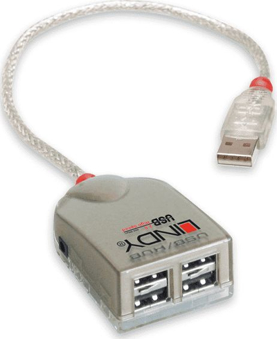 USB-HUB Lindy, USB 2.0 (42998)