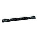 PDU Equip 333313, 8 dalje AC, 1U, i zi